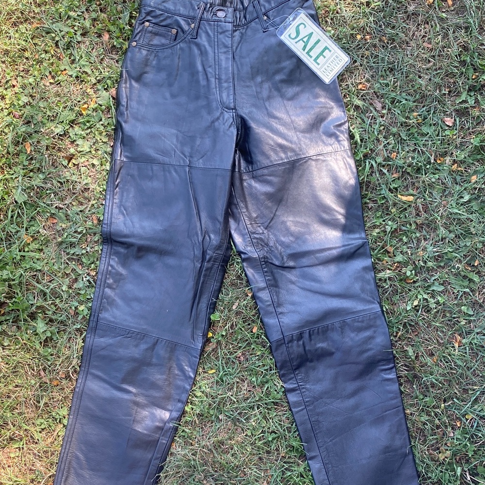 Leather pants